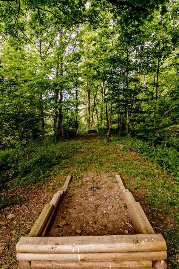 Cabin By The Creek With Private Creek Access Tannersville Luaran gambar